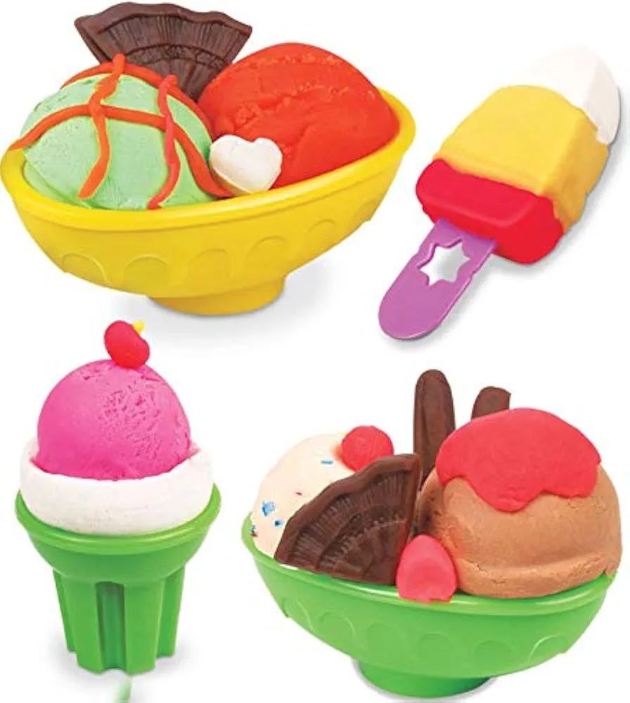 Творчески комплект с пластилин – Сладоледено парти