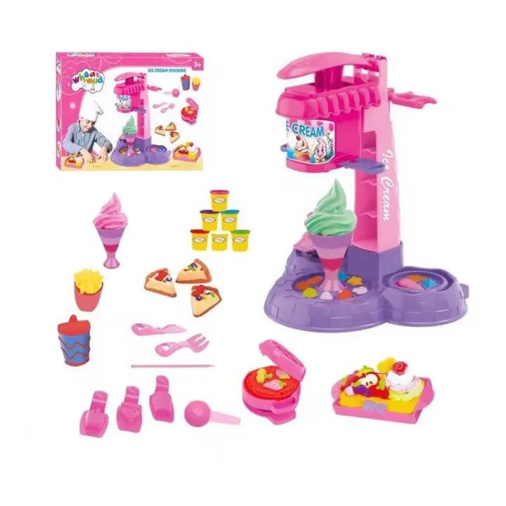 Комплект за игра с пластилин – Машина за сладолед