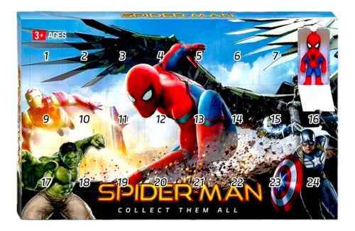 Адвент календар Spiderman  – 24 изненади за всеки ден до Коледа