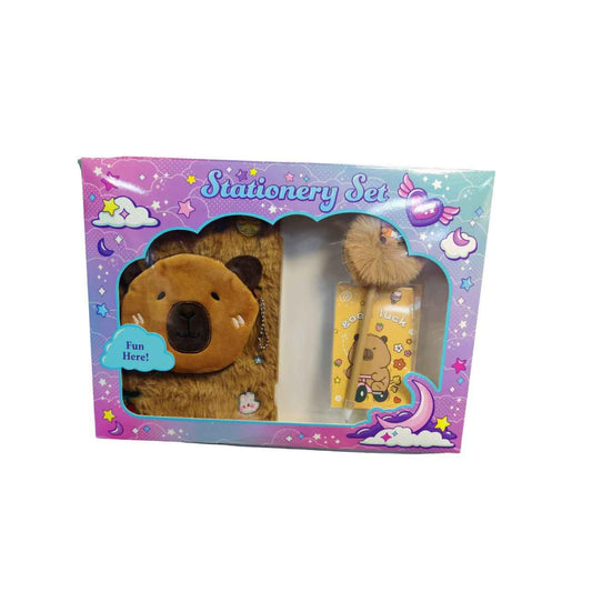 Подаръчен комплект Капибара – пухкаво вдъхновение за всеки ден