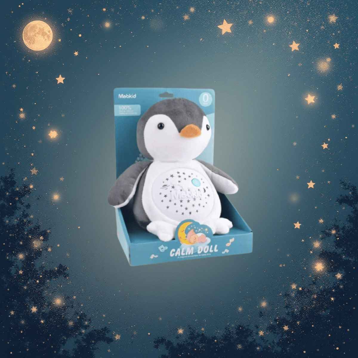 Музикална плюшена лампа-проектор – звезден уют с песнички на български