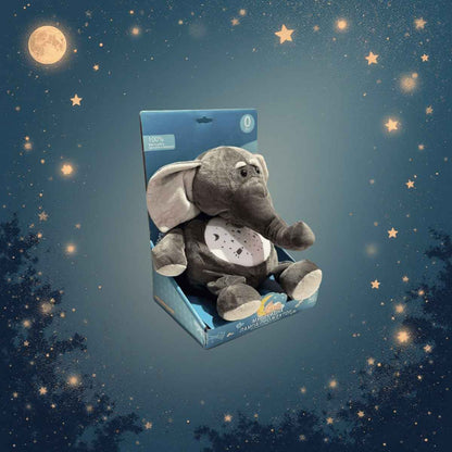 Музикална плюшена лампа-проектор – звезден уют с песнички на български