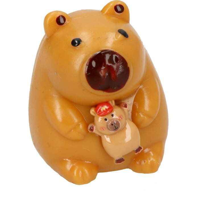 Антистрес играчка “Капибара мама и бебе” – сгряваща усмивки навсякъде