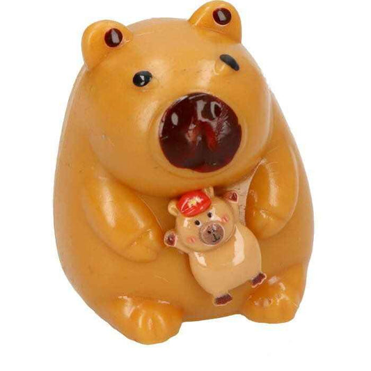 Антистрес играчка “Капибара мама и бебе” – сгряваща усмивки навсякъде