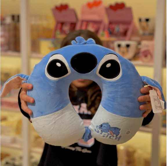 Плюшена възглавница за пътуване – Stitch
