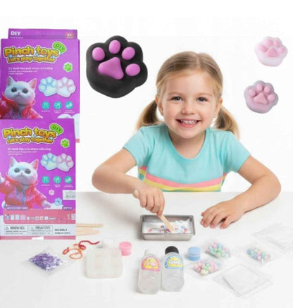 DIY Комплект за Правене на Меки Лапички – Pinch Toys (28 части)