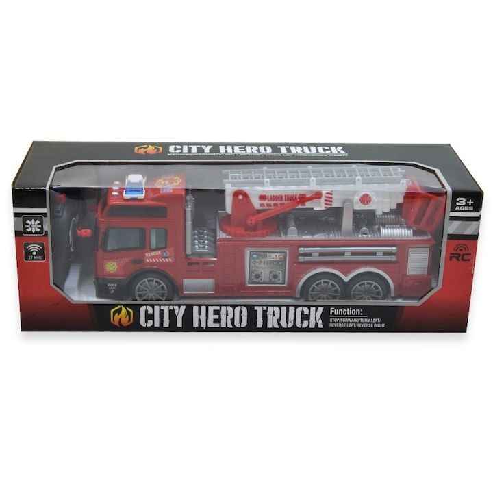 Пожарна кола с дистанционно управление City Hero