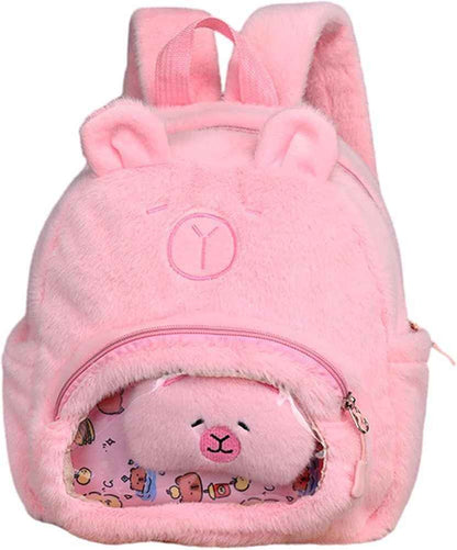 Пухкава детска раничка Капибара – мека, сладка и идеална за всяко приключение!