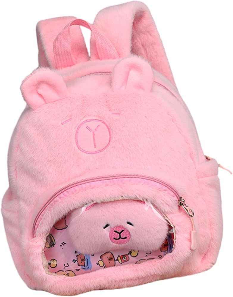 Пухкава детска раничка Капибара – мека, сладка и идеална за всяко приключение!