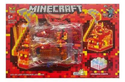 Minecraft „City of Lights“ GT-105 – Конструктор 220 части с LED светлини (4 варианта)