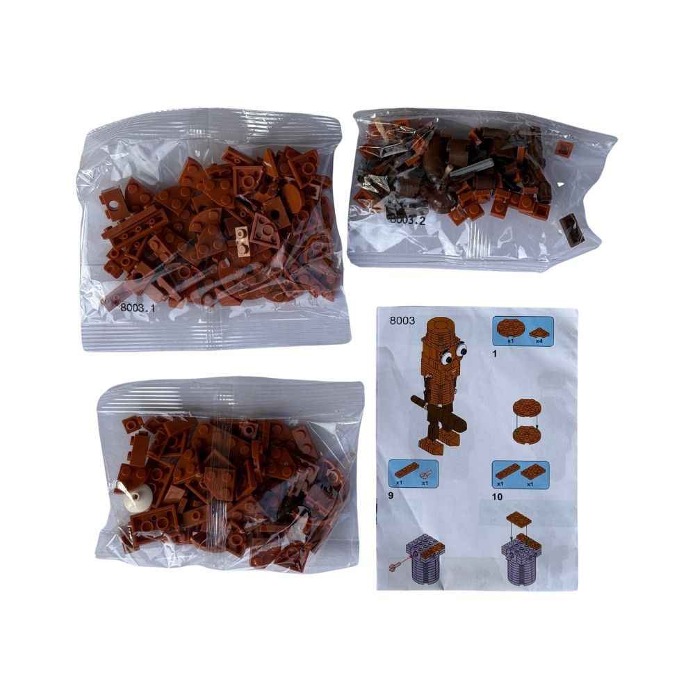 Конструктор Tung Tung Tung SAHUR – Дървеният герой (256 части, 6+)