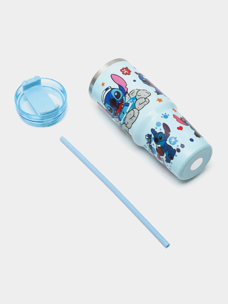 Термочаша Stitch със Сламка
