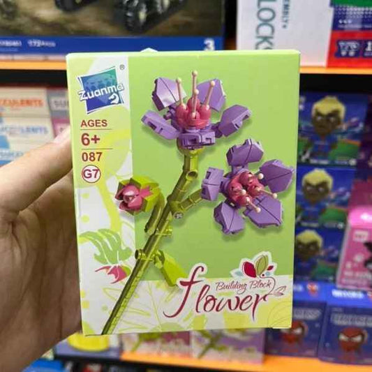 Декоративна орхидея за сглобяване – конструктор 108 части