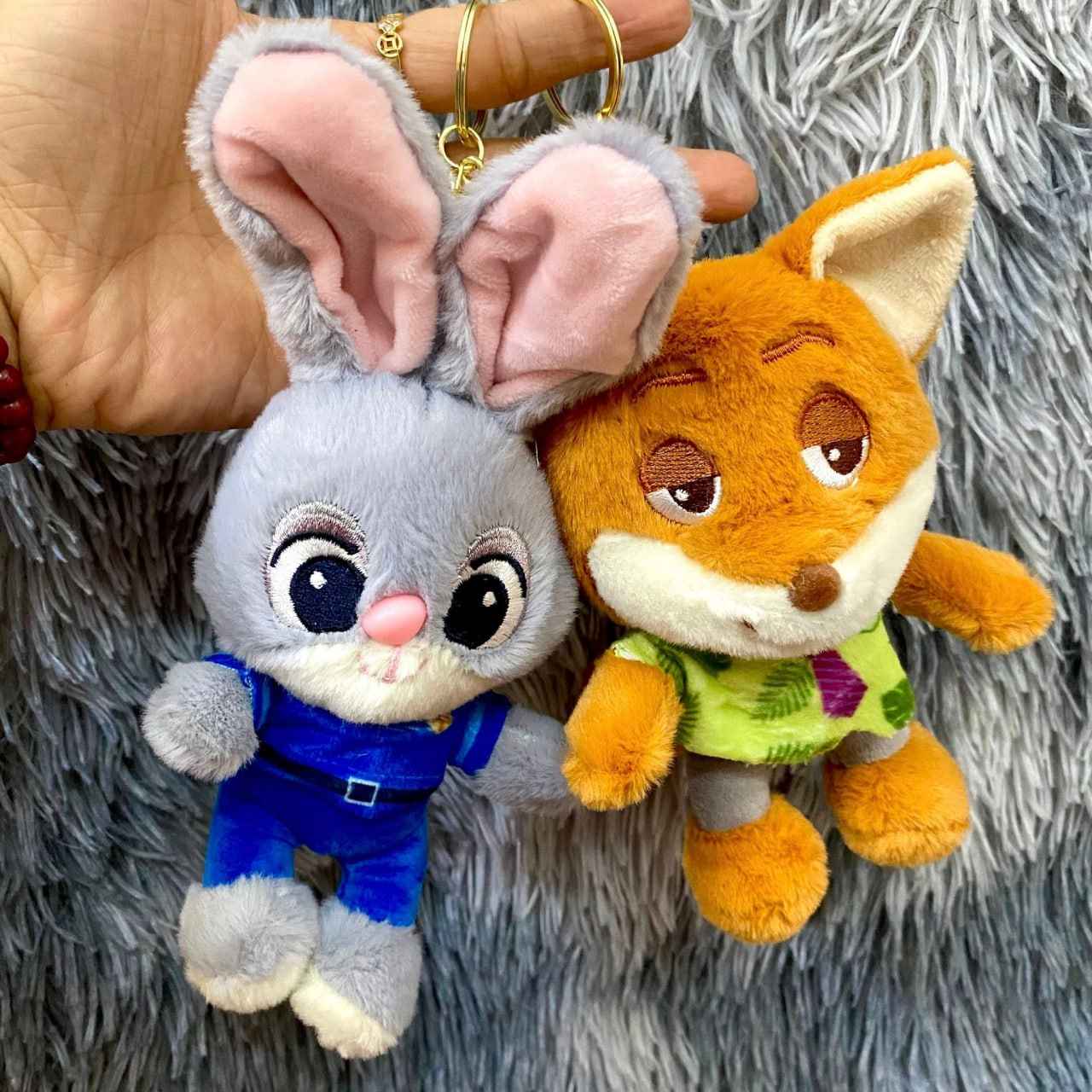 Плюшени ключодържатели Джуди и Ник – Zootopia