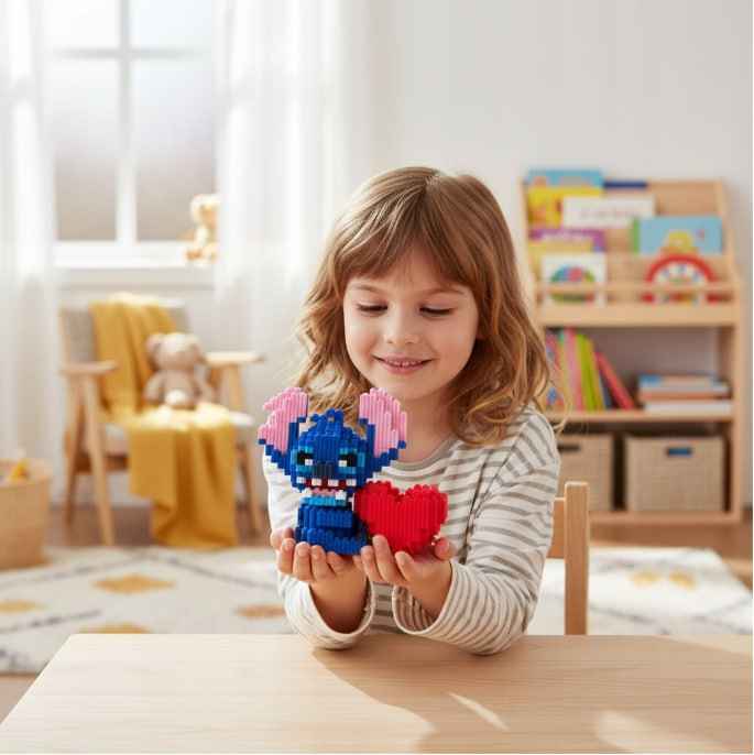 Конструктор Стич – моливник с сърце