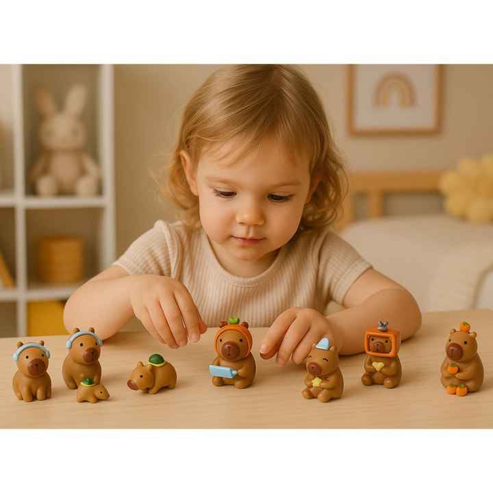 Splat Ball Капибара – Колекционерски комплект меки фигурки