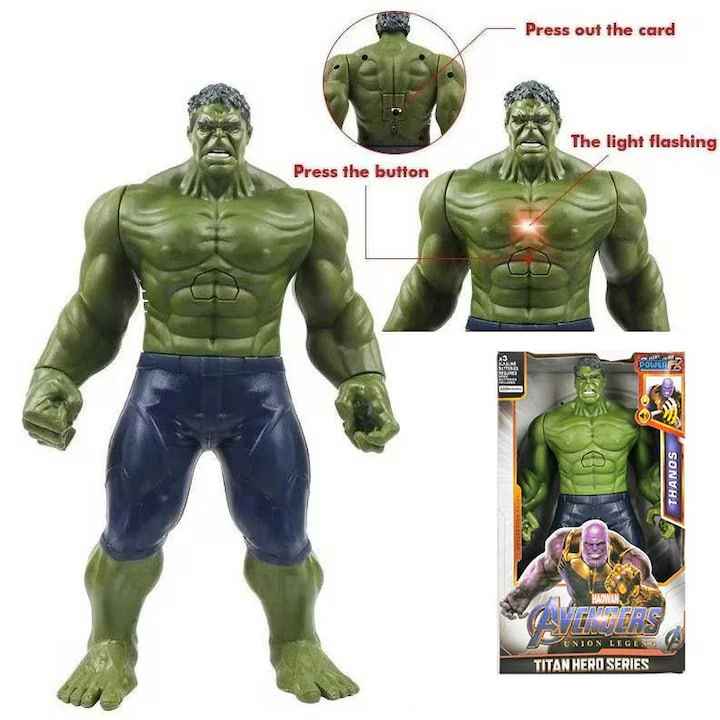 Екшън фигури Avengers – звук и светлина (опция за избор на герой)