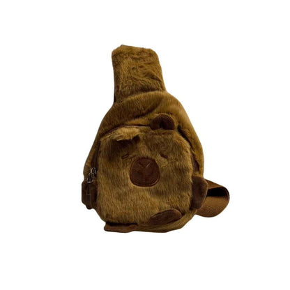 Плюшена чантичка „Капибара“ – сладък и практичен аксесоар