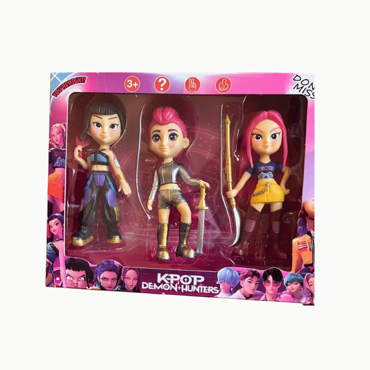 K-Pop Demon Hunters – σετ 3 φιγούρων δράσης