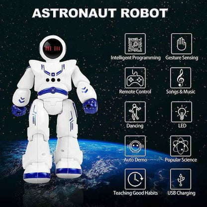 Интерактивен Смарт Робот с Дистанционно и Жестов Контрол