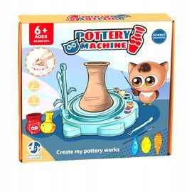 Детско грънчарско колело Pottery Machine – творчески комплект за малки артисти