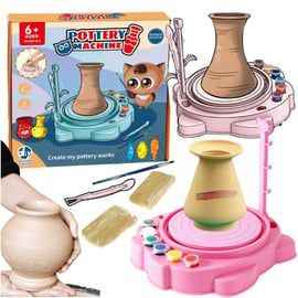 Детско грънчарско колело Pottery Machine – творчески комплект за малки артисти
