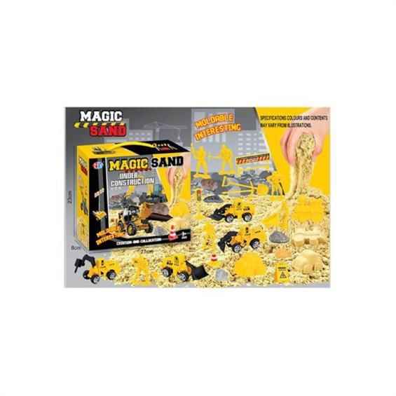 Magic Sand – Магически пясък със строителни машини