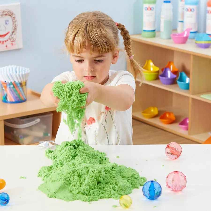 Моделиращ пясък, светещ в тъмното – Glow Sand