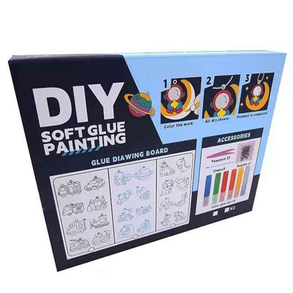 DIY комплект за ключодържатели със софт гел – 24 дизайна