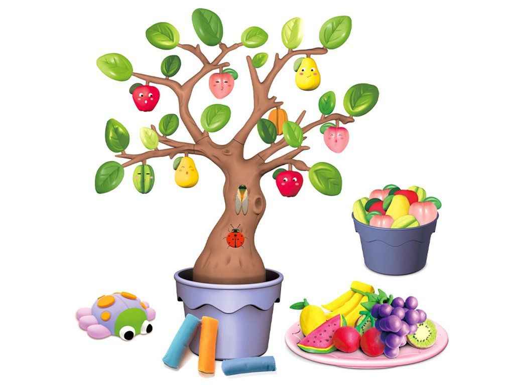 Пластилинов комплект – Вълшебна овощна градина