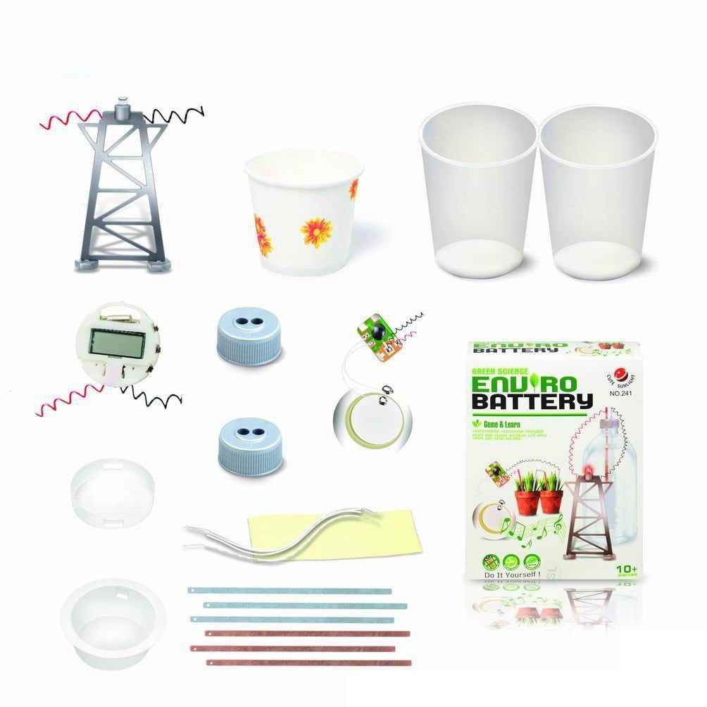 Enviro Battery – STEM комплект за зелена енергия (DIY експеримент)
