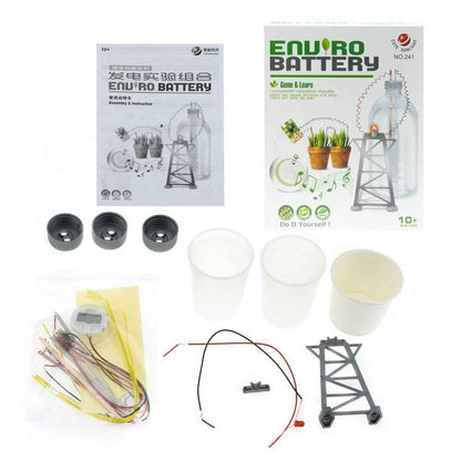 Enviro Battery – STEM комплект за зелена енергия (DIY експеримент)