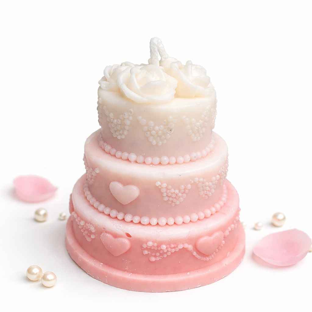 Ароматна свещ за любим човек – Торта