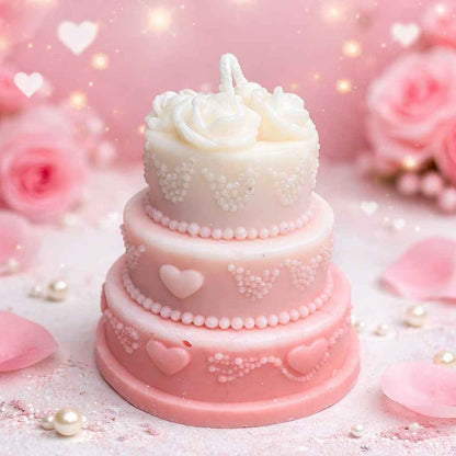 Ароматна свещ за любим човек – Торта