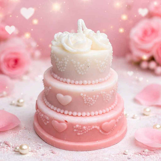 Ароматна свещ за любим човек – Торта