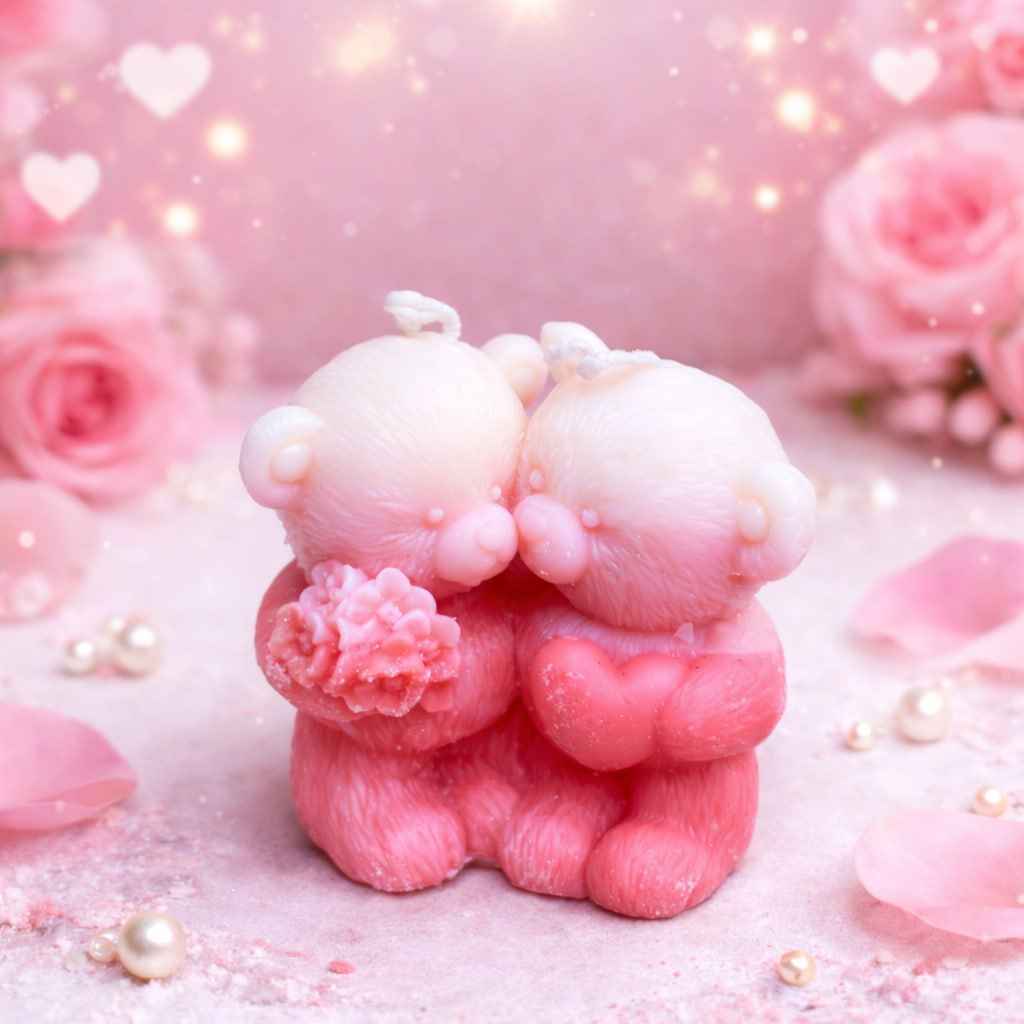 Ароматна свещ за любим човек – Мече