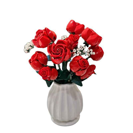 Конструктор Букет от рози – вечна любов, сглобена с грижа