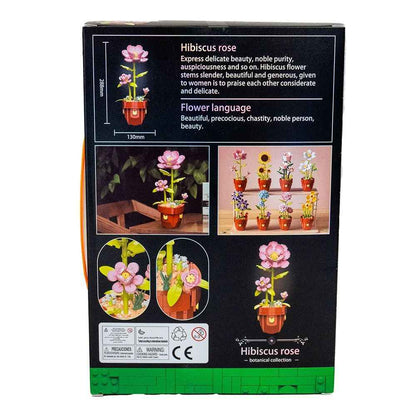 Конструктор Цвете в саксия – ботаническа серия (избор на модел)