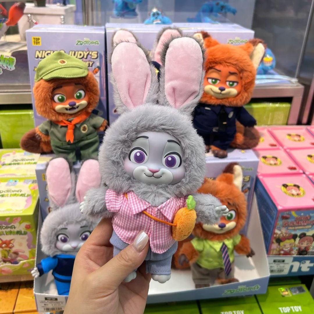 Плюшени герои Nick & Judy – колекционерска серия с ключодържател