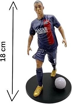 Футболна фигурка Килиан Мбапе (Kylian Mbappé) – ПСЖ, 18 см