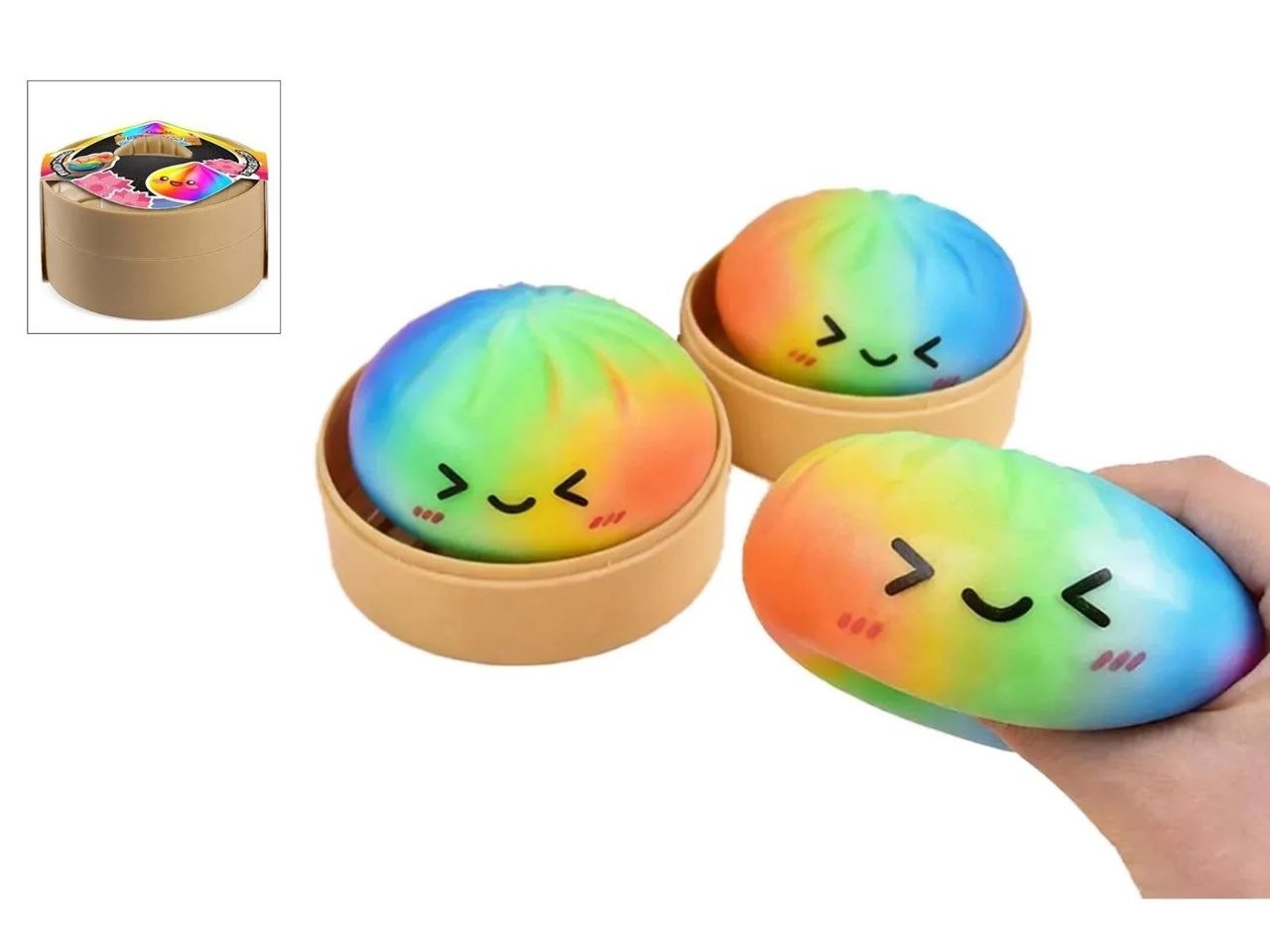 Squishy Dumplings Rainbow