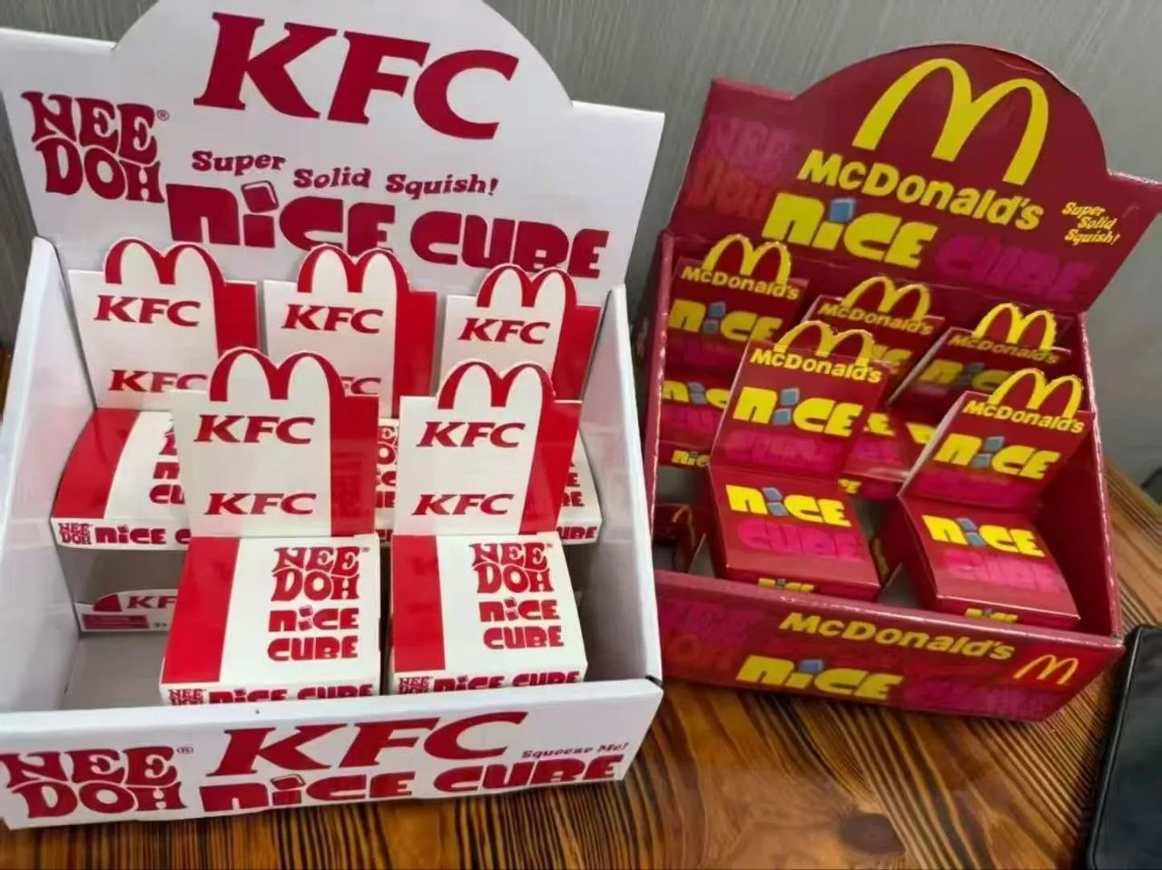 Антистрес Куб NeeDoh Nice Cube Fast Food Серия