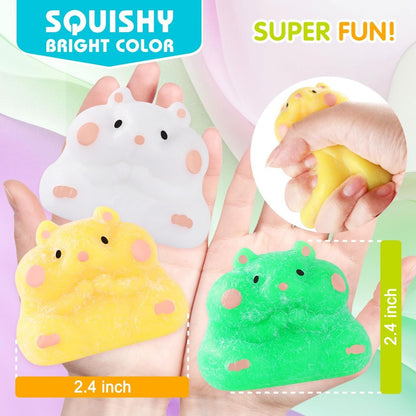 Антистрес Хамстерче Pinch Family – Кадифено Мочи Скуиши (6 см)