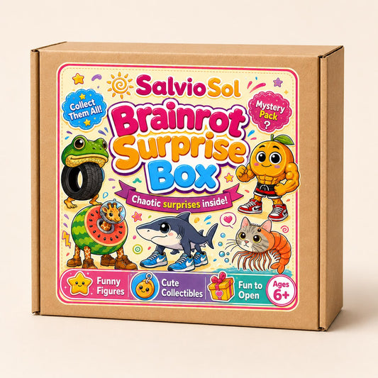 Колекционерска фигурка Brainrot Surprise Box със забавни персонажи, подходяща за деца над 6 години