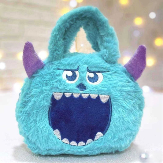 Пухкава Плюшена Чанта Fluffy Monster Handbag