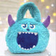Пухкава Плюшена Чанта Fluffy Monster Handbag