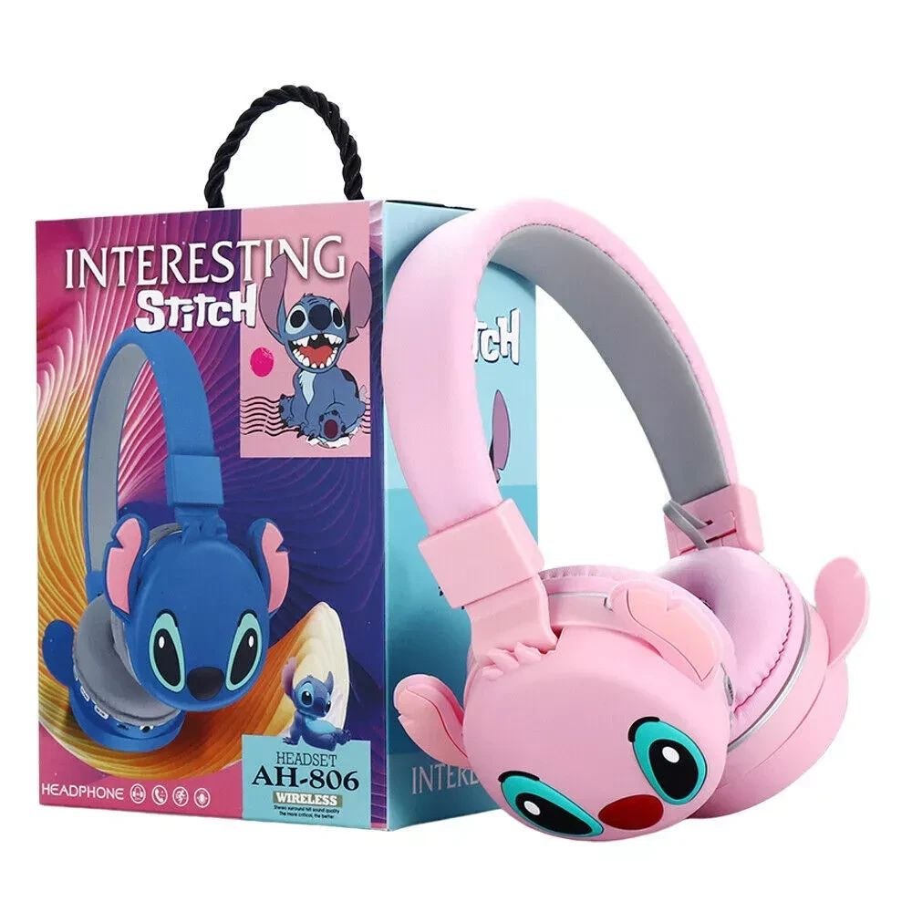 Безжични Детски Bluetooth Слушалки Stitch & Angel