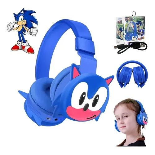 Безжични Детски Bluetooth Слушалки Sonic The Hedgehog