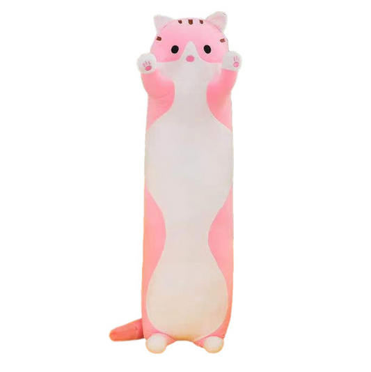 Плюшена котка възглавница – 70 см