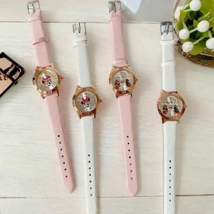 Детски ръчен часовник Minnie & Mickey Mouse – бял или розов